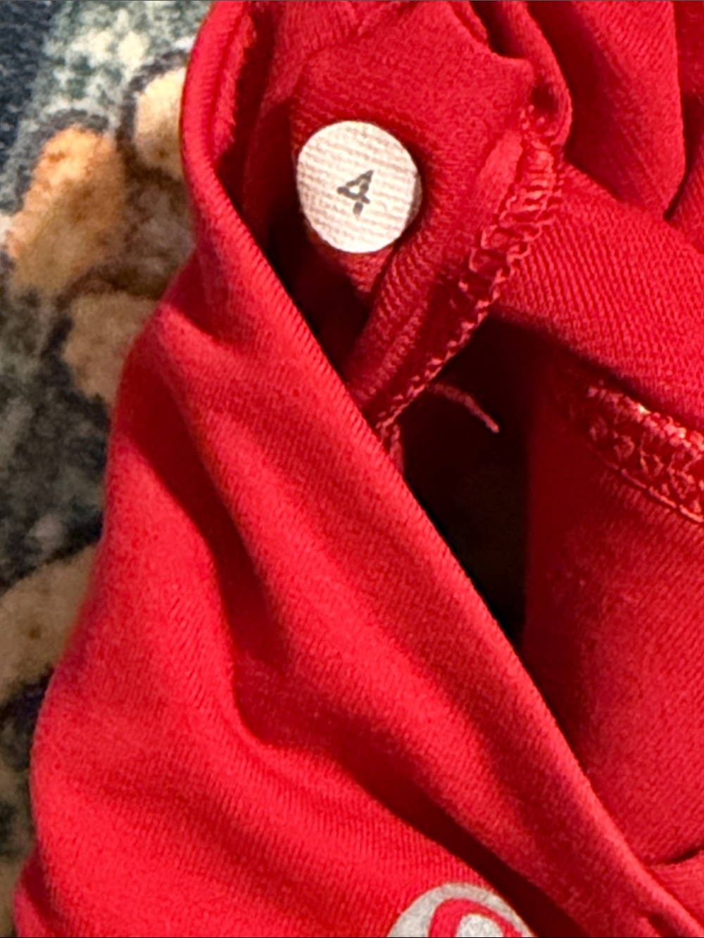 Lululemon Red Crisscross Back Sports Bra - - Picture 5 of 5